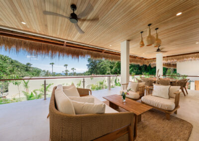 Villa Svara Amed - Balcony - Ocean Views
